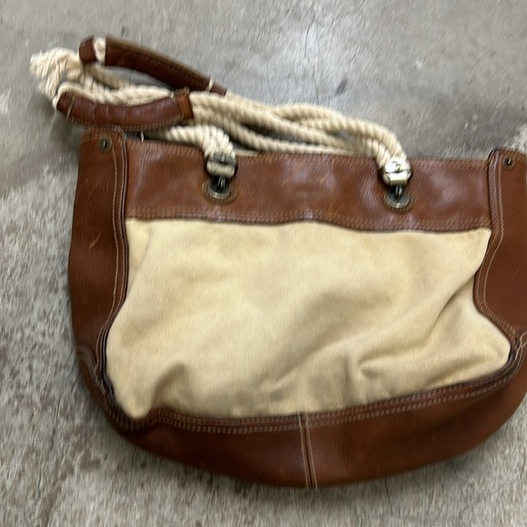Vintage gap leather nautical bag - Picture 4 of 6